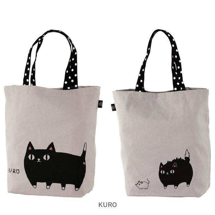 KURO 貓咪手提袋│午餐袋 便當袋 補習袋 托特包