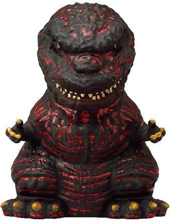 日本 正版 哥吉拉 軟膠指偶 10入|哥吉拉公仔 哥吉拉盒玩 - 富士通販