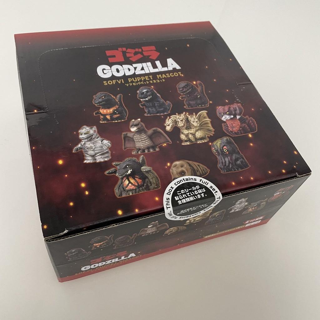 日本 正版 哥吉拉 軟膠指偶 10入|哥吉拉公仔 哥吉拉盒玩 - 富士通販