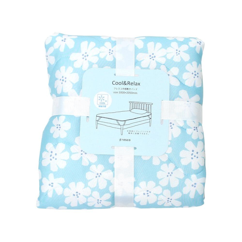 單人涼感床墊-100x205cm|單人保潔墊、接觸冷感 - 富士通販