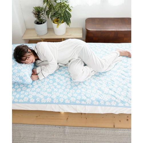 單人涼感床墊-100x205cm|單人保潔墊、接觸冷感 - 富士通販