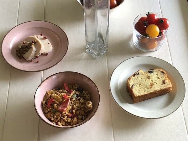 日本製 北歐風 素色平口碗/圓盤 | 沙拉碗 優格碗 甜點盤 柔和色系 咖啡廳擺盤