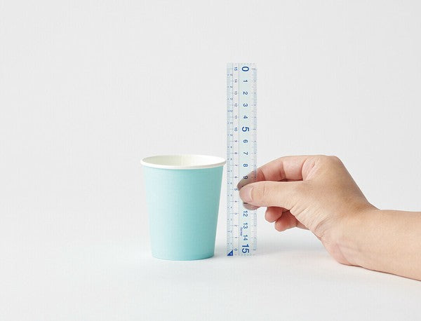 日本製 RAYMAY 藤井 零距離彈性直尺15/18公分 | 止滑 老師推薦 直尺 文具