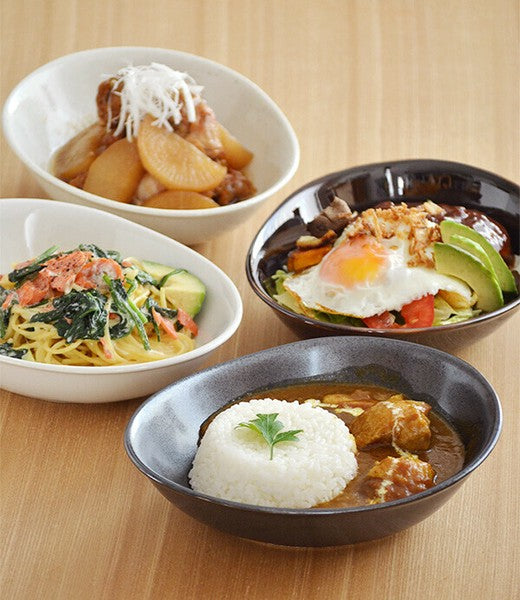 日本製 EAST table 橢圓咖哩盤 | 咖哩碗 義大利麵盤 深盤 沙拉碗