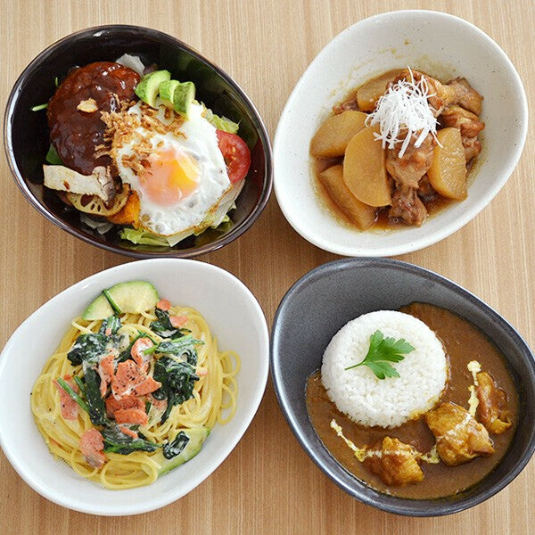 日本製 EAST table 橢圓咖哩盤 | 咖哩碗 義大利麵盤 深盤 沙拉碗