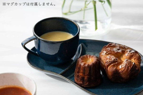 日本製 美濃燒 北歐造型分隔盤 | 下午茶 麵包盤 甜點盤 飯糰造型 可堆疊