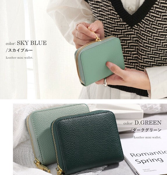 日本 LIZDAYS 真皮短夾 | 零錢包 皮夾 多卡層錢包 票卡夾