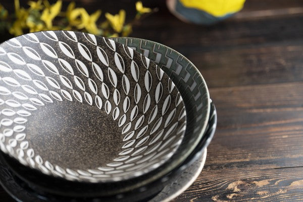 日本製 美濃燒 陶瓷煮物大缽 25cm | 麵缽 湯碗 大碗公 泡麵碗 沙拉碗 陶瓷碗