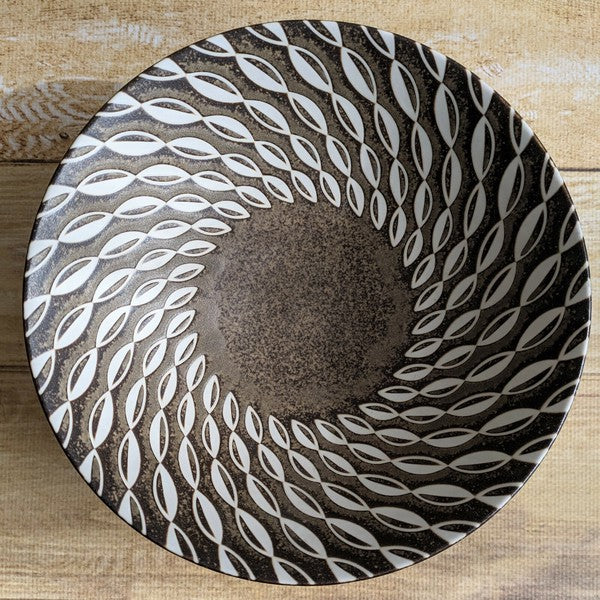 日本製 美濃燒 陶瓷煮物大缽 25cm | 麵缽 湯碗 大碗公 泡麵碗 沙拉碗 陶瓷碗