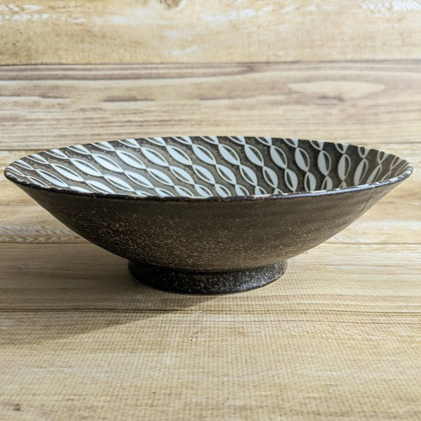 日本製 美濃燒 陶瓷煮物大缽 25cm | 麵缽 湯碗 大碗公 泡麵碗 沙拉碗 陶瓷碗