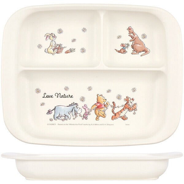 日本製 Skater 兒童分隔餐盤 | 兒童餐具 分隔盤 三格盤 訓練餐盤