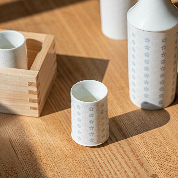 日本製 美濃燒 Miyama 深山 kikyoh 桔梗清酒杯 | 清酒杯 一口杯 小酒杯