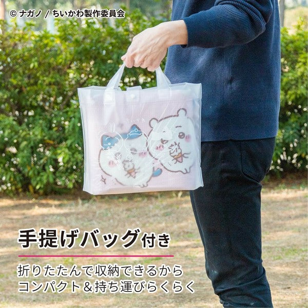 日本 吉伊卡哇 麵包超人 大尺寸野餐墊 附提袋 | 180x180cm 遊戲墊 露營