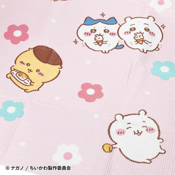 日本 吉伊卡哇 麵包超人 大尺寸野餐墊 附提袋 | 180x180cm 遊戲墊 露營