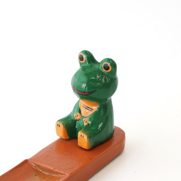 日本進口 青蛙造型線香座 | 香氛擴散器 適合室內
