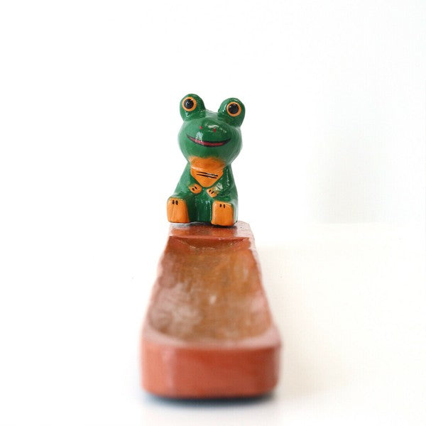 日本進口 青蛙造型線香座 | 香氛擴散器 適合室內
