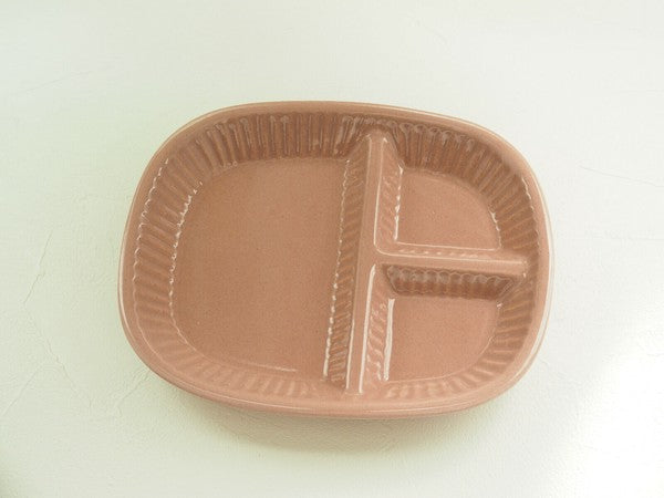 日本製 美濃燒 莫蘭迪釉色 陶瓷分隔餐盤 | 三格盤 211餐盤 分隔盤 陶瓷分隔盤 減脂餐盤 午餐盤