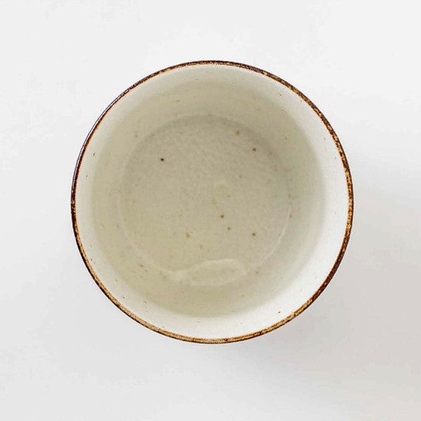 日本製 美濃燒 Calme 飛鳥花卉陶瓷杯 200ml | 日式茶杯 水杯 花茶杯 抹茶杯