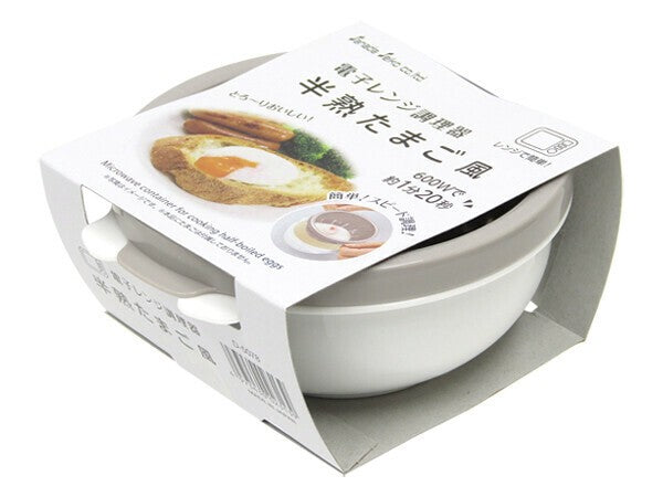 日本製 SANADA 溫泉蛋 半熟蛋微波盒 | 煮蛋器 蒸蛋器