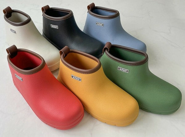 日本 GLORIA SUTSAT 圓頭短靴 | EVA雨鞋 短雨靴 鞋子 靴子 防水鞋 防滑鞋 露營鞋