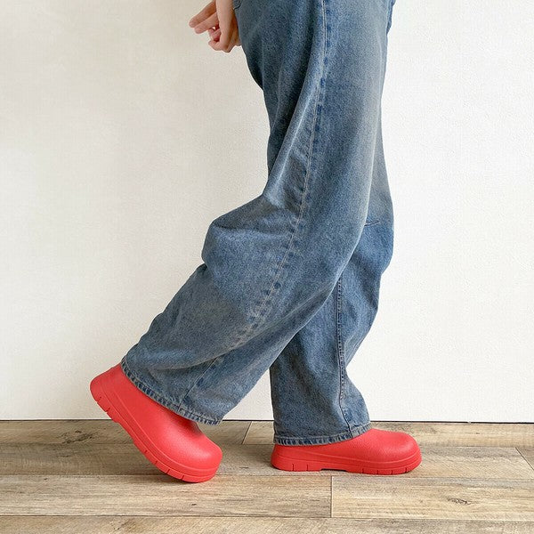 日本 GLORIA SUTSAT 圓頭短靴 | EVA雨鞋 短雨靴 鞋子 靴子 防水鞋 防滑鞋 露營鞋