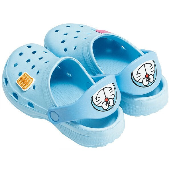 日本 Skater 輕便兒童涼鞋 | 卡通 洞洞鞋 布希鞋 EVA 拖鞋 可固定腳跟 哆啦A夢 恐龍