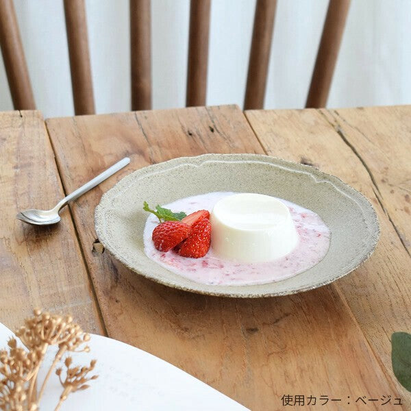 日本製 美濃燒 Rinka 素色陶瓷餐盤 19.4cm 四色 | 輕量盤 料理盛盤 沙拉盤 甜點盤 圓盤