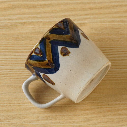 日本製 波佐見燒 藍染窯馬克杯 | 圓點 花紋 陶瓷杯 對杯 茶杯