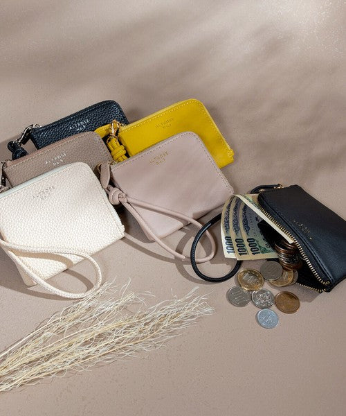 日本皮夾 ALTROSE 新色荔枝皮短夾 | 女短夾 皮夾 零錢包 錢包 皮包 手拿包 零錢包 L型拉鍊