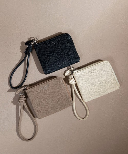 日本皮夾 ALTROSE 新色荔枝皮短夾 | 女短夾 皮夾 零錢包 錢包 皮包 手拿包 零錢包 L型拉鍊