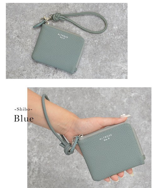 日本皮夾 ALTROSE 新色荔枝皮短夾 | 女短夾 皮夾 零錢包 錢包 皮包 手拿包 零錢包 L型拉鍊