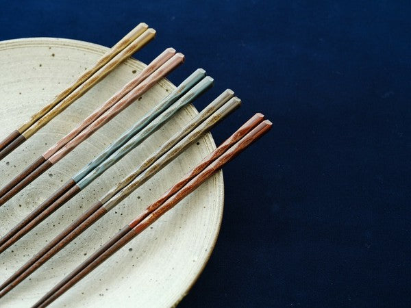 日本製 kasane 福井小浜職人工藝塗筷子 | 天然木筷 尖頭筷