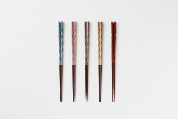 日本製 kasane 福井小浜職人工藝塗筷子 | 天然木筷 尖頭筷