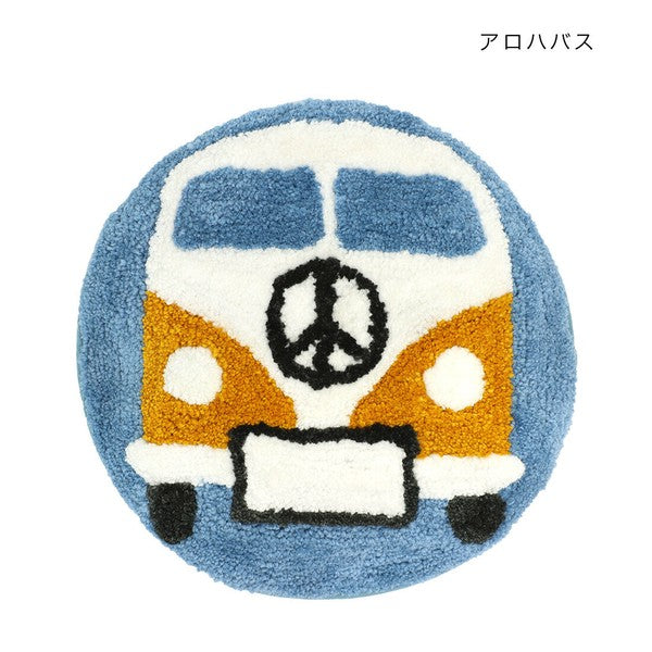 日本 TOMO 海龜 汽車 貓 樹懶 坐墊 | 椅墊 木椅墊 圓椅墊