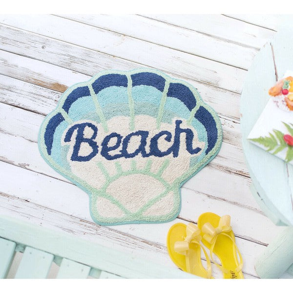 日本 TOMO 海洋貝殼造型地墊 | 腳踏墊 玄關腳踏墊 防滑地墊 床邊地墊