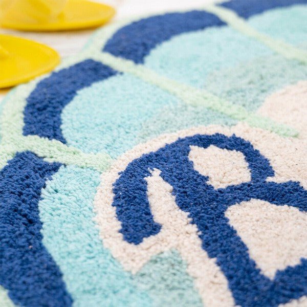 日本 TOMO 海洋貝殼造型地墊 | 腳踏墊 玄關腳踏墊 防滑地墊 床邊地墊