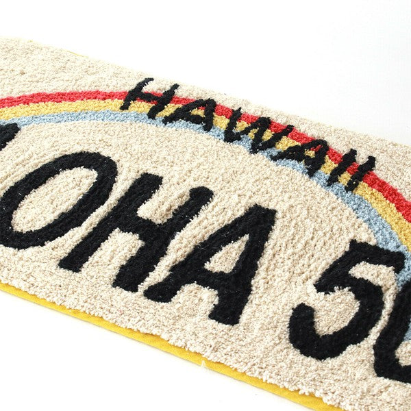 日本 TOMO 夏威夷車牌/福斯汽車造型地墊 | 玄關地墊 浴室地墊 腳踏墊