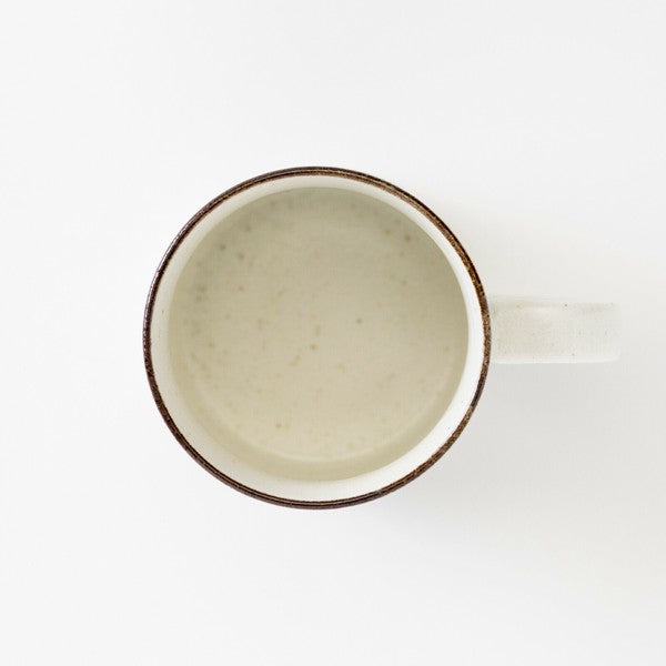 日本製 美濃燒 Calme 藍鳥花卉馬克杯 | 水杯 咖啡杯 Minoru