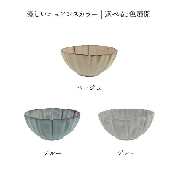 日本製 三色 菊型碗 | 沙拉碗 配菜小碗 飯碗 LOTUS碗