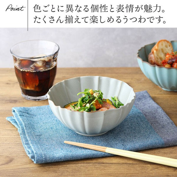 日本製 三色 菊型碗 | 沙拉碗 配菜小碗 飯碗 LOTUS碗