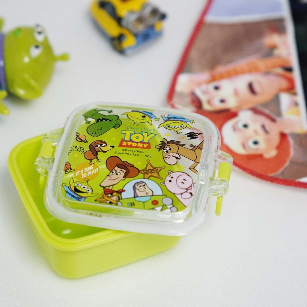 日本 玩具總動員 方形扣式收納盒|120ml 水果盒 文具盒 小物收納 - 富士通販