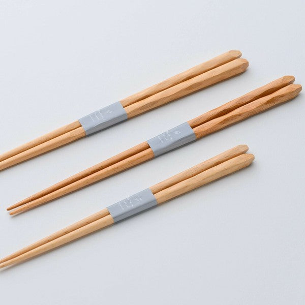 日本製 山毛櫸手工雕刻親子筷子 三款尺寸 | 環保筷 天然木筷 公筷 日式風格