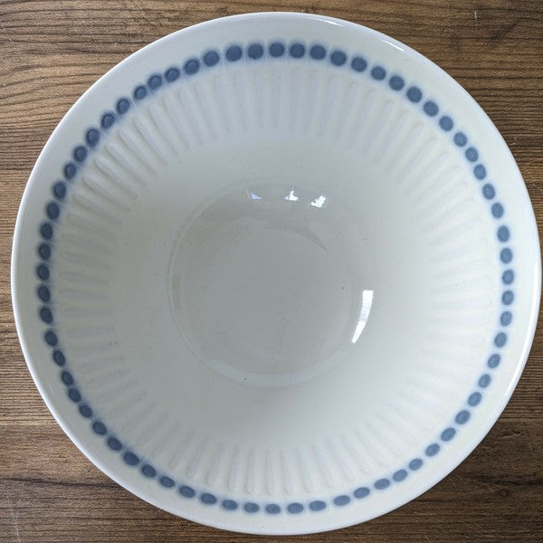 日本製 美濃燒 浮雕十草拉麵碗 | 湯碗 陶瓷拉麵碗 寬口碗 丼飯碗 泡麵碗