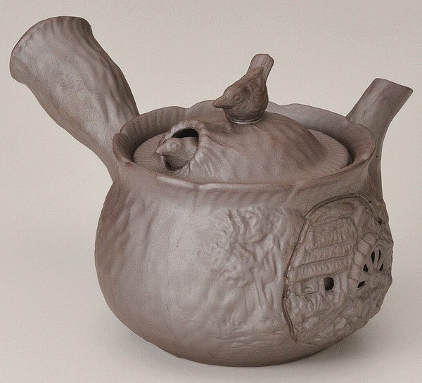 日本製 萬古燒 紫泥急須茶壺220cc | 急須茶壺 陶瓷茶壺 茶具