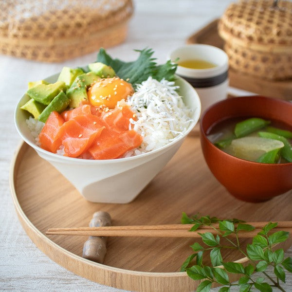 日本製 美濃燒 Tordu 曲線丼飯碗 三色 | 深碗 湯碗 大碗 蕎麥麵碗