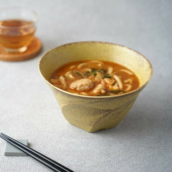 日本製 美濃燒 Tordu 曲線丼飯碗 三色 | 深碗 湯碗 大碗 蕎麥麵碗