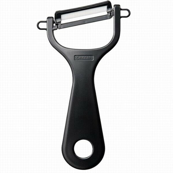 日本 KYOCERA 京瓷 陶瓷削皮刀 | 削皮器 斜角削皮刀 刨刀 黑色 CP-NA09