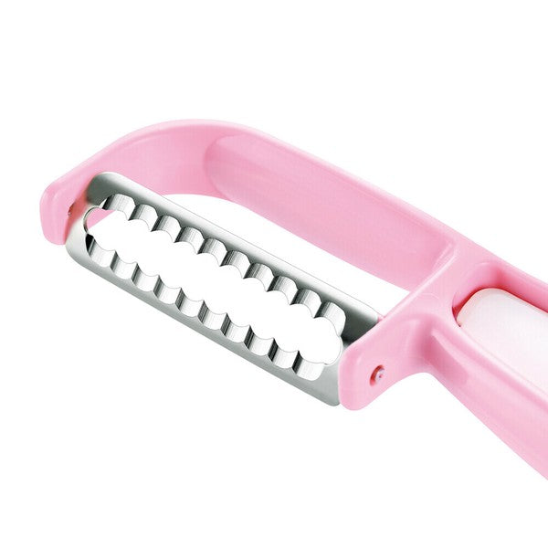 日本製 下村工業 直式薄皮水果刨刀 | 削皮刀 水蜜桃 番茄 薄皮蔬果削皮器 不鏽鋼 軟皮專用 刨刀