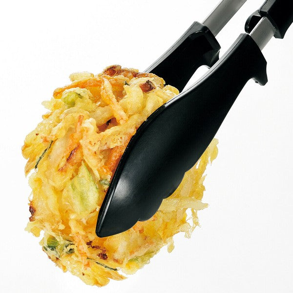 日本製 下村工業 不銹鋼料理夾 | 耐熱料理夾 食物夾 可站立 調理夾 炸物夾 烤肉夾