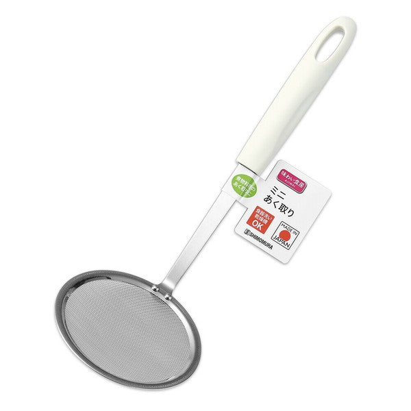 日本製 下村工業 不鏽鋼雜質濾勺 | 鍋濾勺 過濾殘渣勺 浮沫濾勺 油炸 殘渣 濾油匙 輕量 可機洗